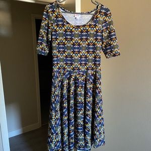 Lularoe Nicole Dress - Large